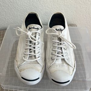 Jack Purcell White Canvas (size: Women’s 9, Men’s 7)